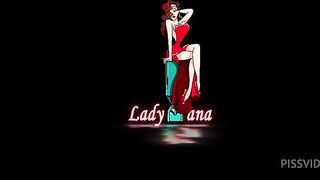 lady ana gets a double anal fisting