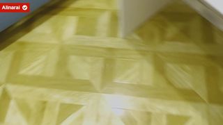 For the first time in his life, the stepson fucks his stepmother hard in anal. - Oh no, you went into the wrong hole, you bastard!