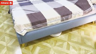 For the first time in his life, the stepson fucks his stepmother hard in anal. - Oh no, you went into the wrong hole, you bastard!