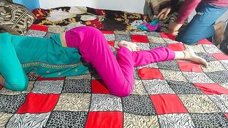 When my sister-in-law was about to sleep, I persuaded her to have sex.