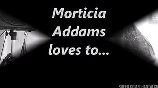 hot great Morticia Addams sexy cosplay