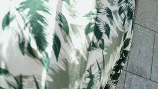 NICOLETTA S FLOWER DRESS AND HER HOT SMELLY FARTS