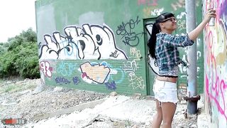 Jenny up Destroy gets her ass fucked by a corrupt cop