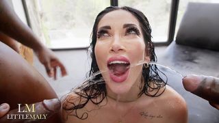 NO LIMITS (WET): SEXY CLEA GAULTIER TAKES ON 4 BBCS –  A LEGENDARY PERFORMANCE”