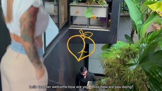 MILF SEDUCE HER TEACHER AFTER LOST A SUBJECT AND SCREAM A LOT WHEN FEELS HIS DICK INSIDE - SALOME GIL, BIG ASS, BIG TITS