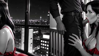 NEON SHADOWS (SIDE-BY-SIDE VR) ~ AI-GENERATED