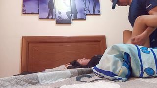 CON MI AMIGA CRISTIANA DE 18 ANOS, DESPUES DE LA IGLESIA NOS VAMOS A COGER TODO EL DIA, SU NOVIO PIENSA QUE SIGUE EN LA IGLESIA