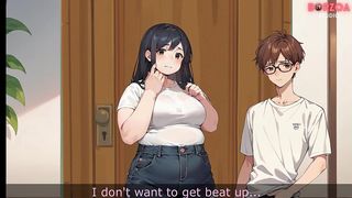 MY FIRST BATH WITH MY STEPSISTER