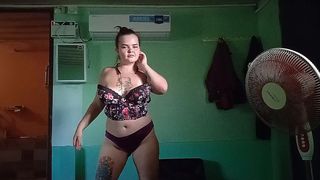 IT S HOT, BUT SHE IS DANCING AND WANTS ME TO FUCK HER FROM BEHIND