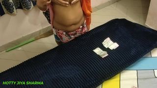 My maid was working. I wanted to have sex. So I had sex with my maid