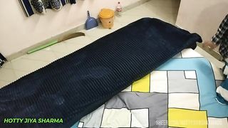 My maid was working. I wanted to have sex. So I had sex with my maid