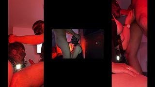 SEXY GIRL WEARING BLACK SEXY MASK AND MAKING ME THE BEST DEEPTHROAT AND TILL COMING ON HE’S SEXY BREAST