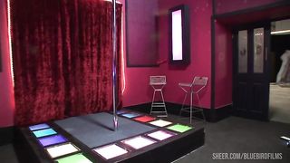 Super sexy blonde bangs her boss