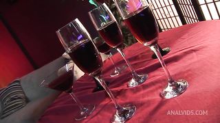 Denise Klarskov And Cathy Berry Let Him Cum On Both Their Faces At Once