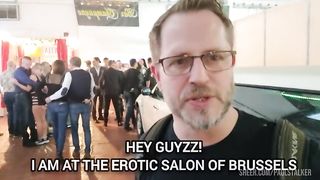 Busty MILF Vittoria Divine hardly fucked in ass after meeting in Erotic Salon