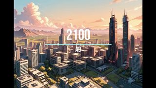 AI GENERATED 2100AD