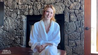 SLUTTY REDHEAD BRIDESMAID GETS LOCKED OUT OF HOTEL ROOM BEFORE WEDDING (FULL)