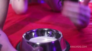 Anal Milk Enema Squirting