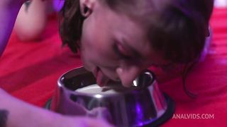 Anal Milk Enema Squirting