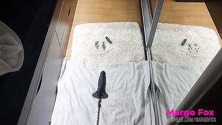 BEST ANAL FUCK FUCK MACHINE. HUGE ANAL DILDO FOR CROSSDRESSER