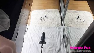 BEST ANAL FUCK FUCK MACHINE. HUGE ANAL DILDO FOR CROSSDRESSER