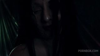 JOI jerk off instruction with strap-on - dominating horror witch dirty talking - MILF Arya Grander