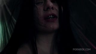 JOI jerk off instruction with strap-on - dominating horror witch dirty talking - MILF Arya Grander