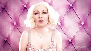 horror video JOI CEI jerk off cum eating instructions- hot scary witch Arya Grander - domination POV