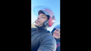 LEVEI A FAMOSINHA PRA FAZER UMA TRILHA DE MOTO NAO RESISTI E COMI ELA NO FINAL ( COMPLETO )