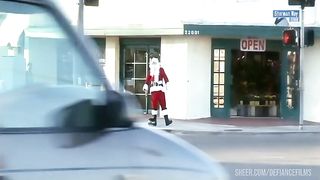 Alexis Silver Wears A Naughty Santa Outfit To Fuck A Guy