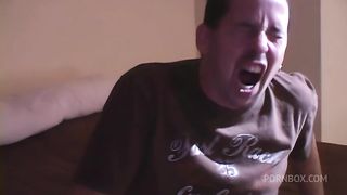 2 hot skanks make a random dude happy