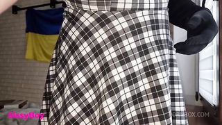 MY BROTHER BECOMES MY SISTER- SISSY. Sissy cums in a chastity cage. SYSSIFICATION.