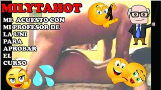 RICA UNIVERSITARIA DE 18 ANOS TIENE SEXO CON SU MAESTRO PARA APROBAR LA MATERIA