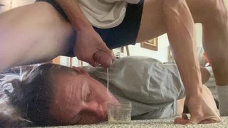 FUCK ME FROM BEHIND EATING CUM