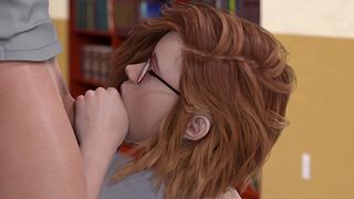 COLLEGE KINGS 158 – RILEY GIVES ALEX A SECRET BLOWJOB IN THE LIBRARY