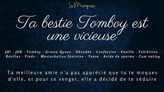 TA BESTIE TOMBOY EST UNE VICIEUSE - FRENCH AUDIO JOI TOMBOY