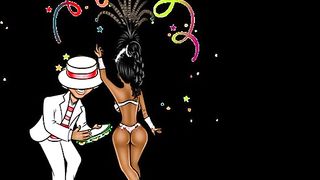 Fodendo uma Pretinha que conheci no Carnaval