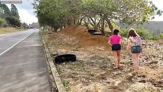 SEXO NA RODOVIA ESTRANHO FILMOU PRA GENTE E QUERIA ENTRA EM CENA