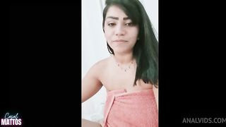 Minha mulher pediu pro meio-irmao dela gozar no cuzinho pra nao engravidar