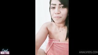 Minha mulher pediu pro meio-irmao dela gozar no cuzinho pra nao engravidar