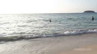 Public Blowjob On The Beach By Hot Latina
