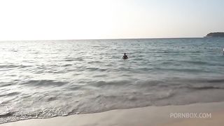 Public Blowjob On The Beach By Hot Latina
