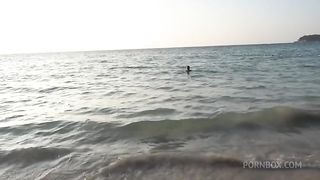 Public Blowjob On The Beach By Hot Latina