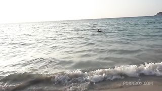 Public Blowjob On The Beach By Hot Latina