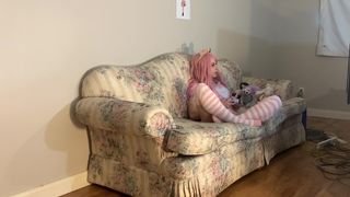 Step Daughter gets her ass eaten by step dad, he licks her sweet pussy and fucks her hard