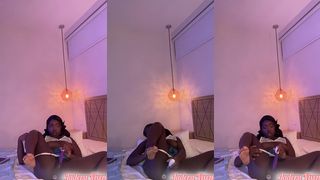 SEXY EBONY SCHOOL GIRL, JADERA VIXEN, THANKS YOU FOR RAISING HER GRADE!