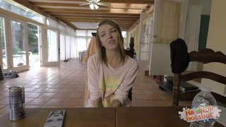 BLONDE CARMEN CALLAWAY WANTS MORE OF BRYAN GOZZLING S ROUGH FUCKING!