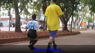 O BRASIL PERDEU O JOGO MAS EU GANHEI DE PRESENTE O CU DA ANAZINHA ARGENTINA (VIDEO NOVO)