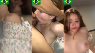 NOS PEGAMOS A ANFITRIA BRASILEIRA QUE EXAGEROU NA BEBIDA