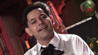 Get Access To Big Boobs, Fishnets And Facial Cumshots During This Foursome